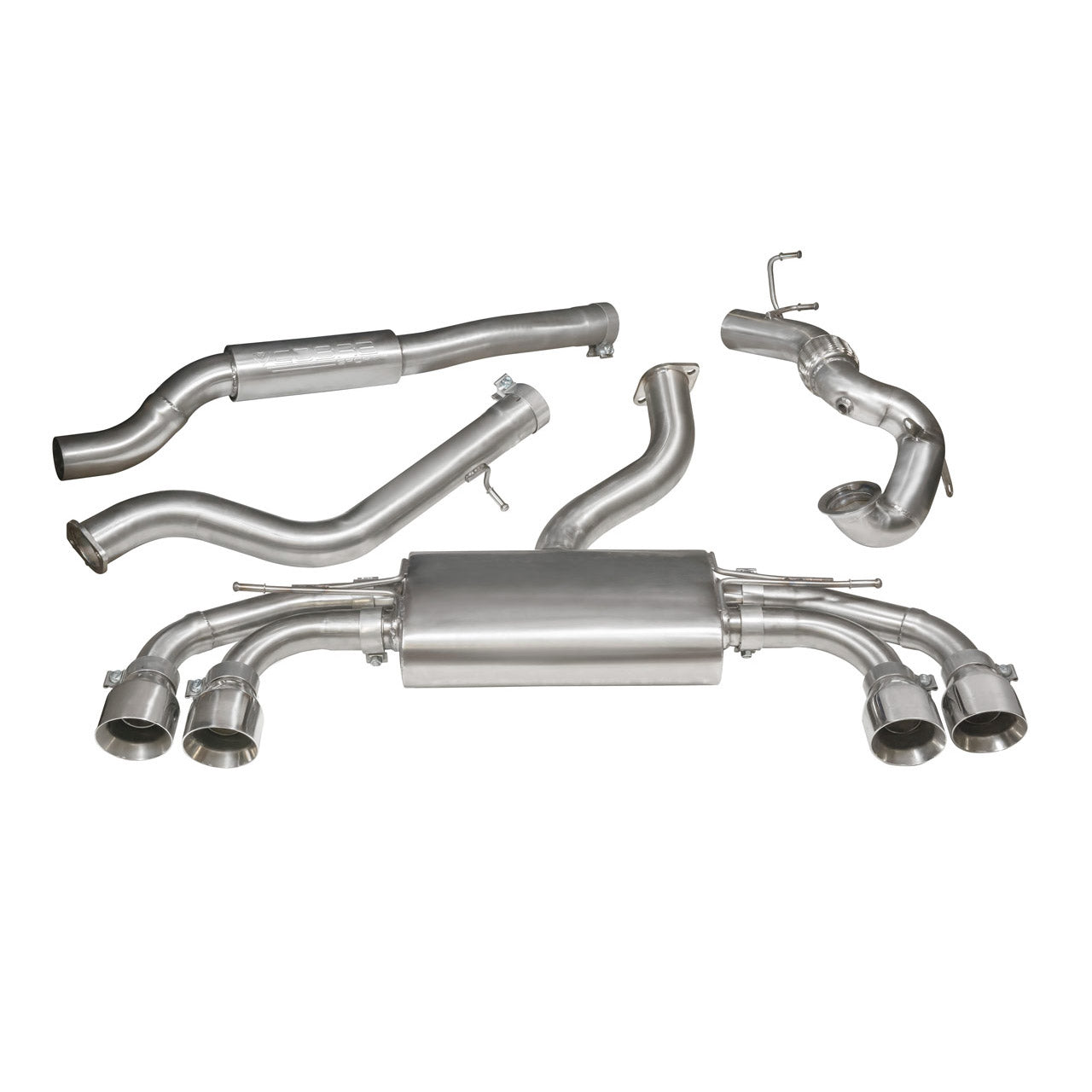 Audi TTS (Mk3) 2.0 TFSI Turbo Back Performance Exhaust