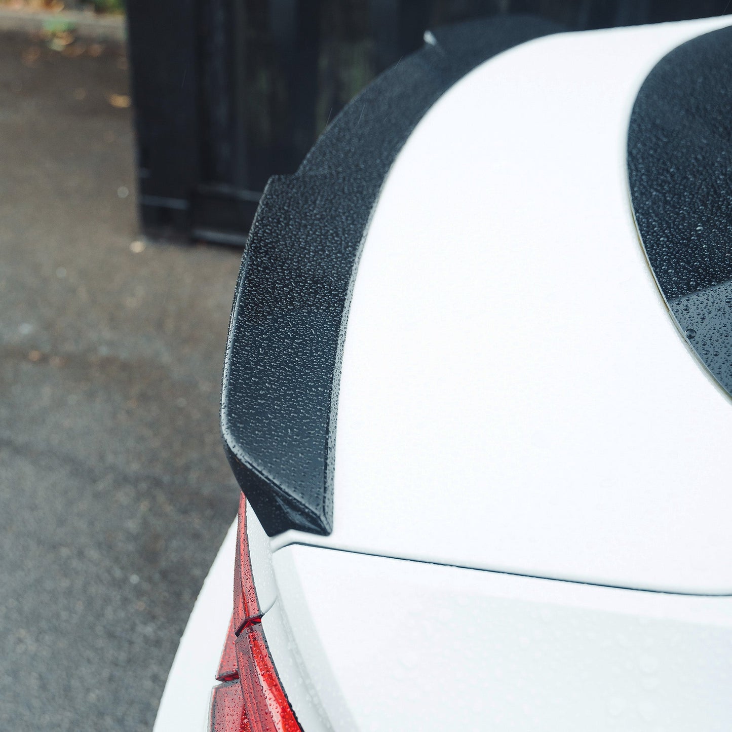 Audi A5/S5 B9 Sportback 5-Door 2017+ Rear Boot Lip Spoiler - Gloss Black/Piano Black ABS Decklid Trunk Tailgate Lip Rear Wing, OEM Style by CT Carbon