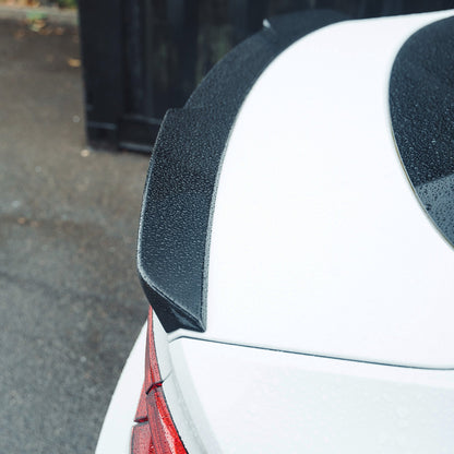 Audi A5/S5 B9 Sportback 5-Door 2017+ Rear Boot Lip Spoiler - Gloss Black/Piano Black ABS Decklid Trunk Tailgate Lip Rear Wing, OEM Style by CT Carbon