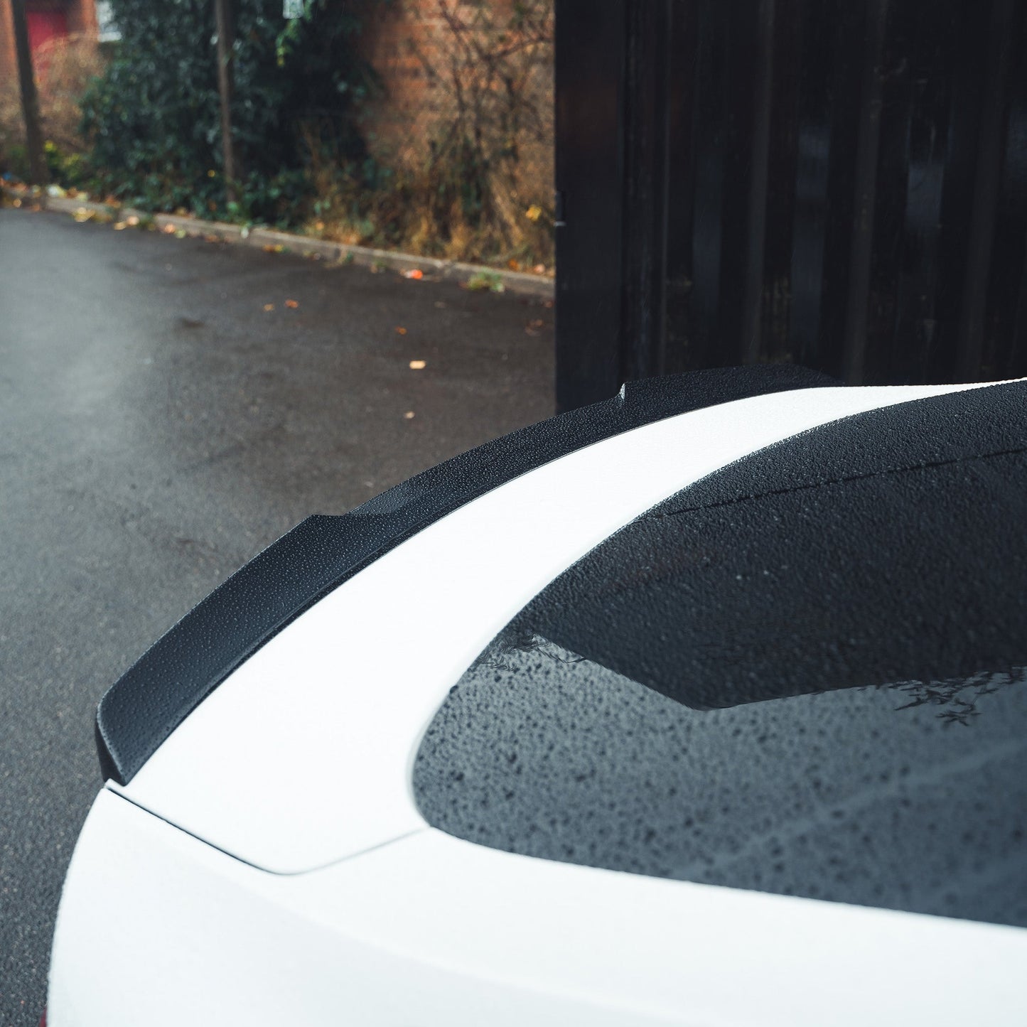 Audi A5/S5 B9 Sportback 5-Door 2017+ Rear Boot Lip Spoiler - Gloss Black/Piano Black ABS Decklid Trunk Tailgate Lip Rear Wing, OEM Style by CT Carbon