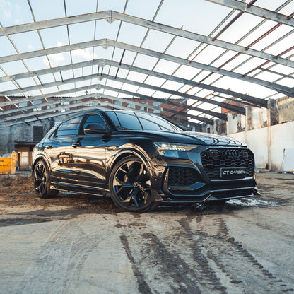 AUDI RSQ8 CARBON FIBRE SIDE SKIRTS - CT CARBON