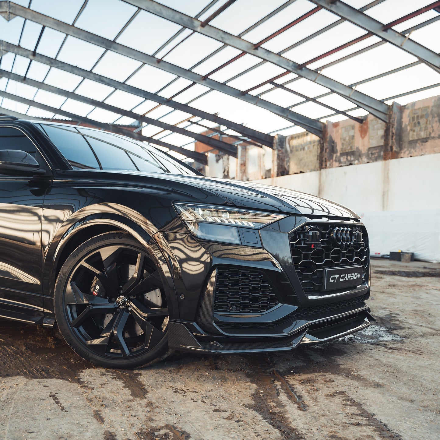Audi RSQ8 / RS Q8 Carbon Fibre Body Kit 2020+ – CT Design Full Aero Kit & Styling Pack: Front Splitter, Side Skirts, Rear Diffuser, Boot Lip & Roof Spoiler – Pre-Preg Carbon