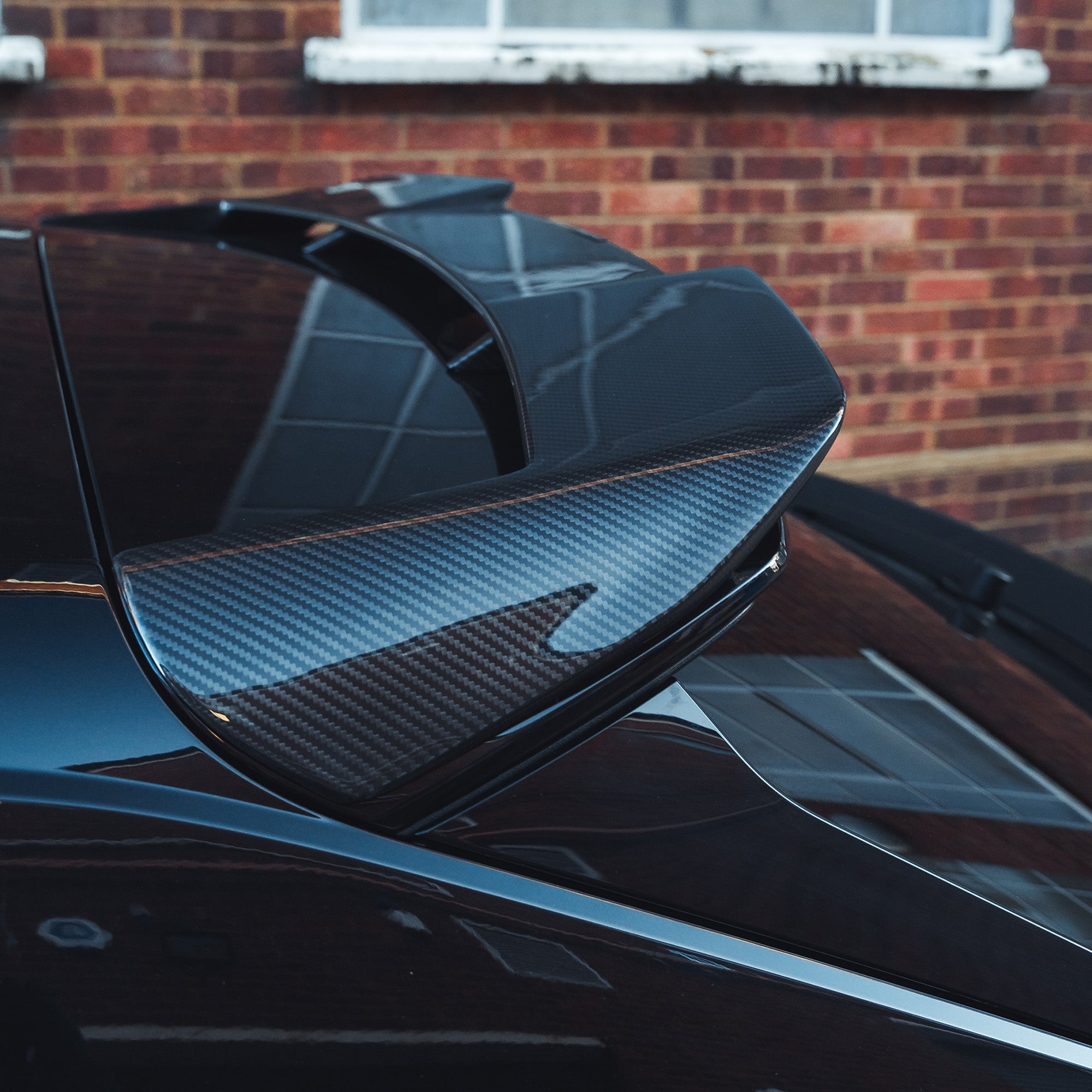 Audi RS Q8 RSQ8 2020+ 4M Carbon Fibre/Fiber Roof Spoiler Rear Roof Win ...