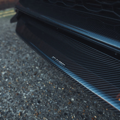 AUDI RSQ8 CARBON FIBRE FRONT SPLITTER - CT DESIGN