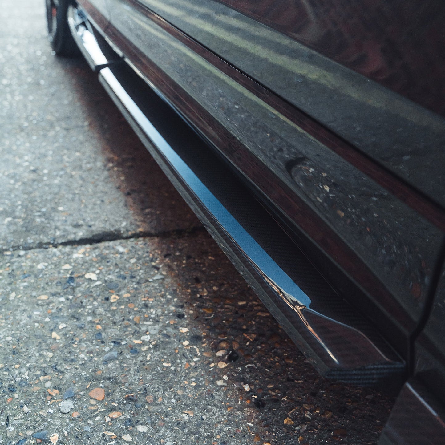 AUDI RSQ8 CARBON FIBRE SIDE SKIRTS - CT CARBON