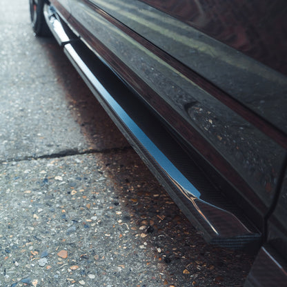 AUDI RSQ8 CARBON FIBRE SIDE SKIRTS - CT CARBON