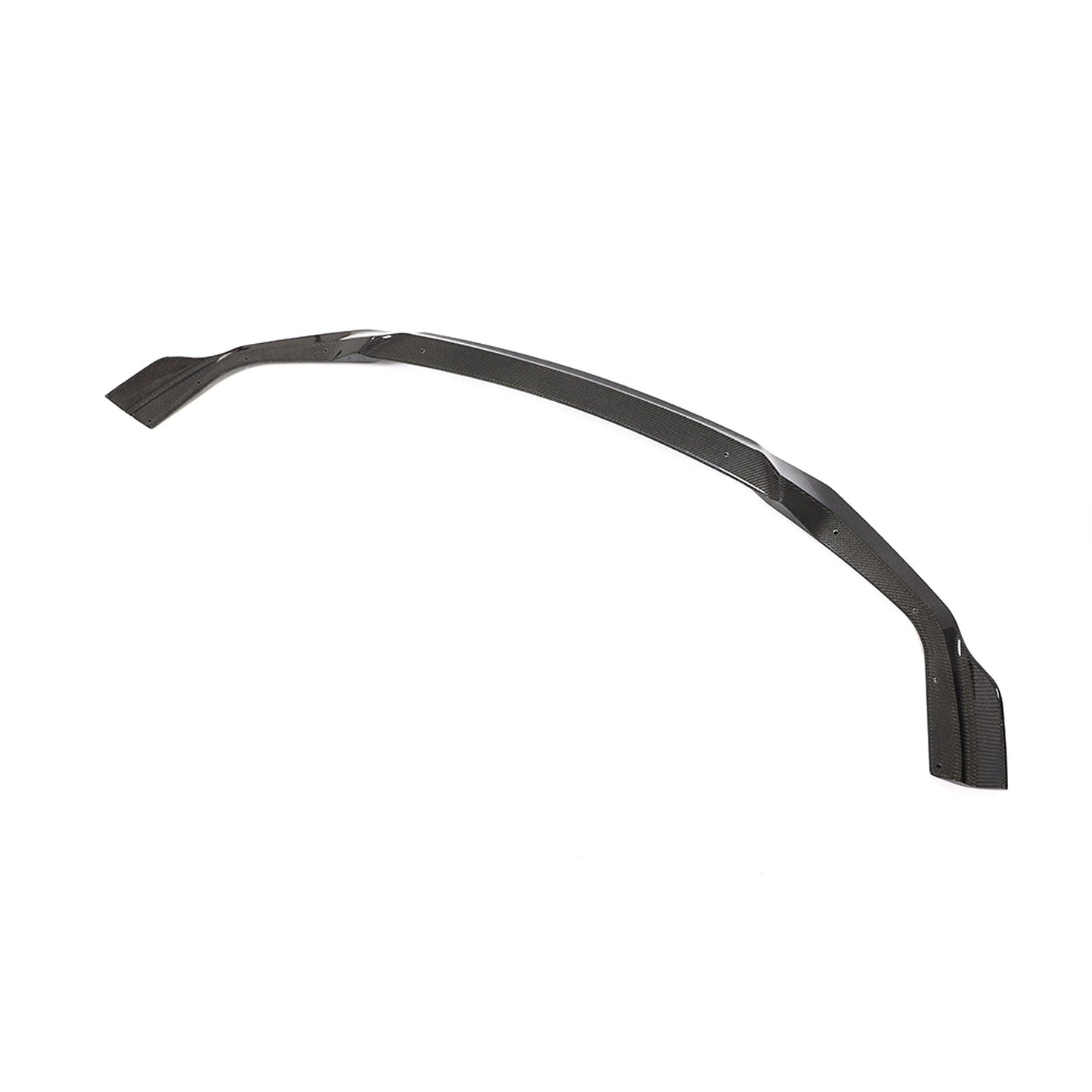 AUTOID BMW M2 Competition (F87/M2C) CS Style Carbon Fibre Front Lip – Splitter, Chin Spoiler, Front Bumper Lip/Extension, Air Dam/Front Valance (2018+) | CFRP 2x2 Twill Weave, OEM-Fit