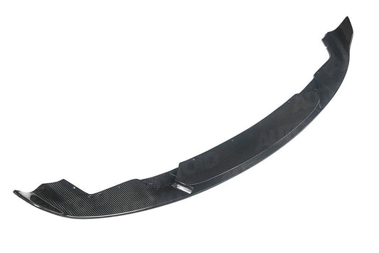 AUTOID TRE Carbon Fibre Front Splitter / Chin Spoiler / Front Lip Spoiler for BMW M2 F87 2015–2018 (LCI) – Pre-Preg Dry Carbon, Gloss 2x2 Twill, OEM-Fit | Front Valance