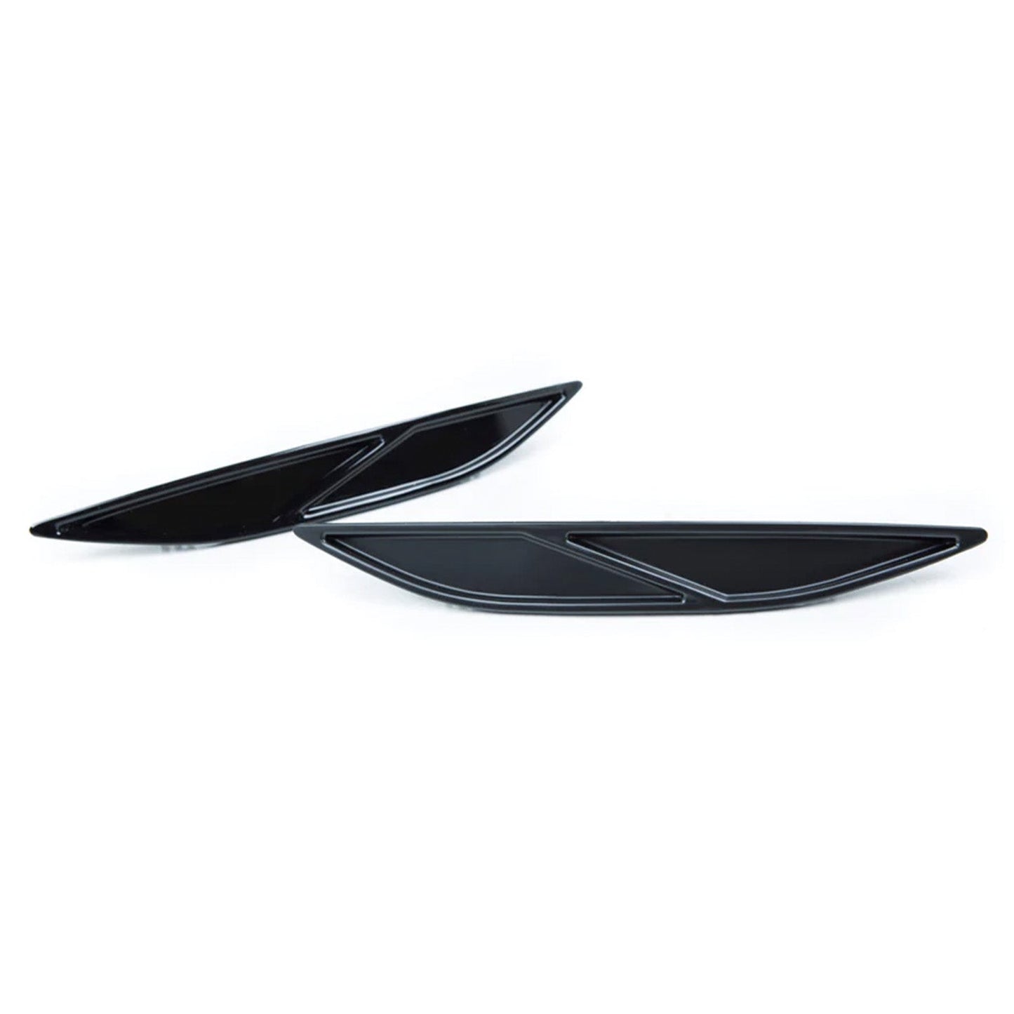 Acexxon Volkswagen Golf R Rear Reflector Inserts With Diagonal Slats (Mk7)