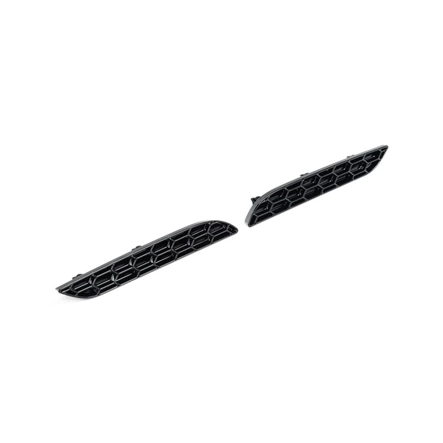 Acexxon BMW M240i/2 Series Honeycomb Rear Reflector Inserts In Gloss Black (G42)