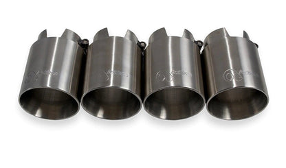 Active Autowerke Maad Maxx Triple-Can Valved Axle-Back/Axleback Exhaust Rear Silencer/Muffler Back Box for BMW M3/M4 F80 F82 F83 (F8X S55) | Tri-Chamber Drone-Reducing Rear Section