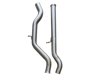 Active Autowerke BMW M3/M4 F80 F82 F83 S55 Non-Resonated Connecting Pipes - Equal Length Midpipe Exhaust Upgrade (2015+) 11-076NR