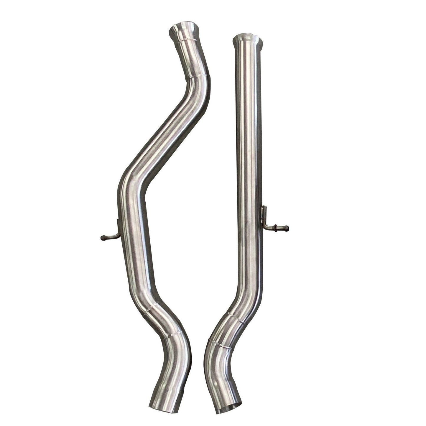 Active Autowerke BMW M3/M4 F80 F82 F83 S55 Non-Resonated Connecting Pipes - Equal Length Midpipe Exhaust Upgrade (2015+) 11-076NR
