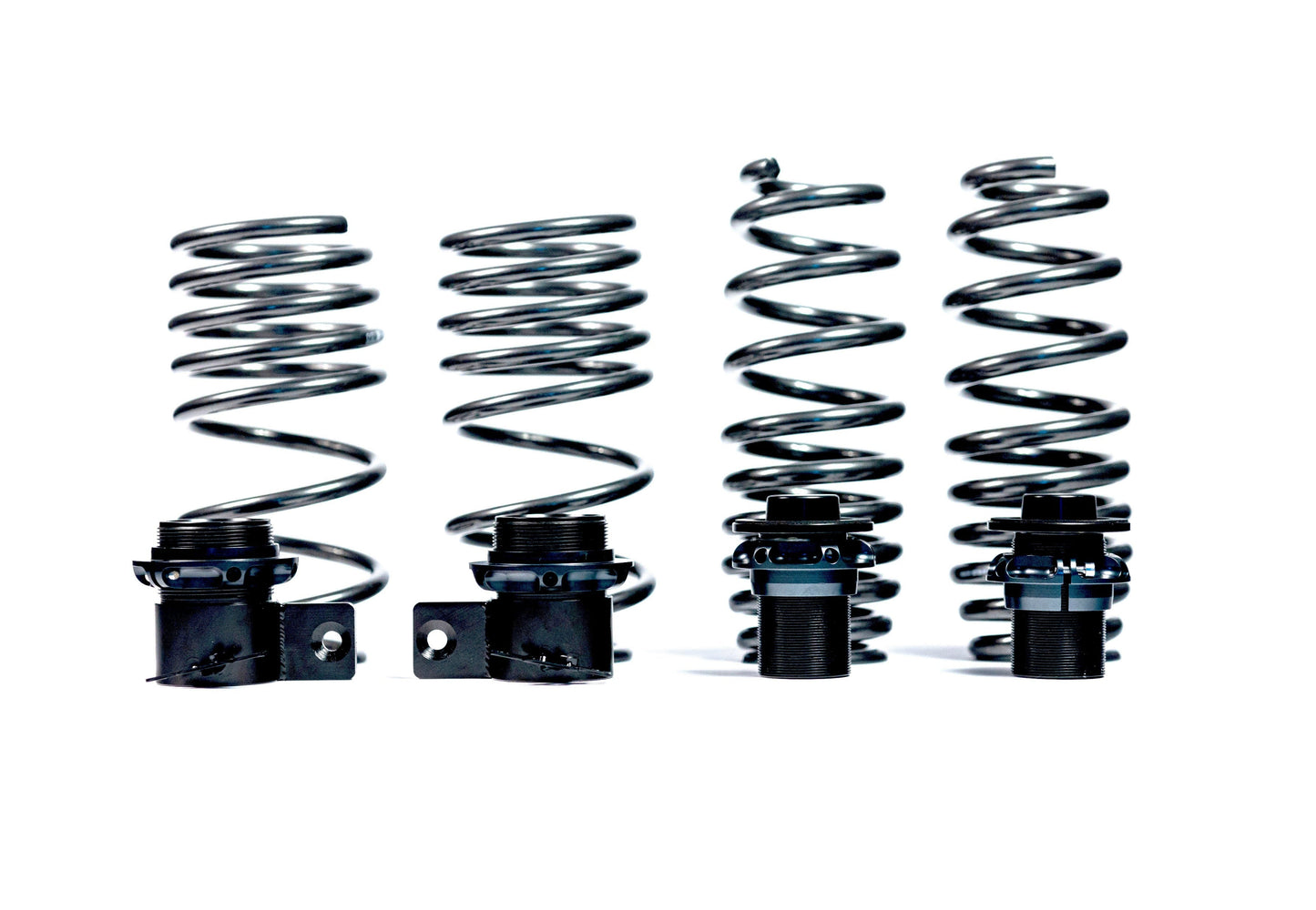 MMR HAS Height Adjustable Lowering Springs for BMW F8x M2/M2 Competition, M3, M4 (F87 F80 F82 F83) – Progressive-Rate Sport Spring Kit, Coilover Alternative – Adaptive M/EDC & OE Damper Compatible Suspension/Stance Upgrade – Front & Rear