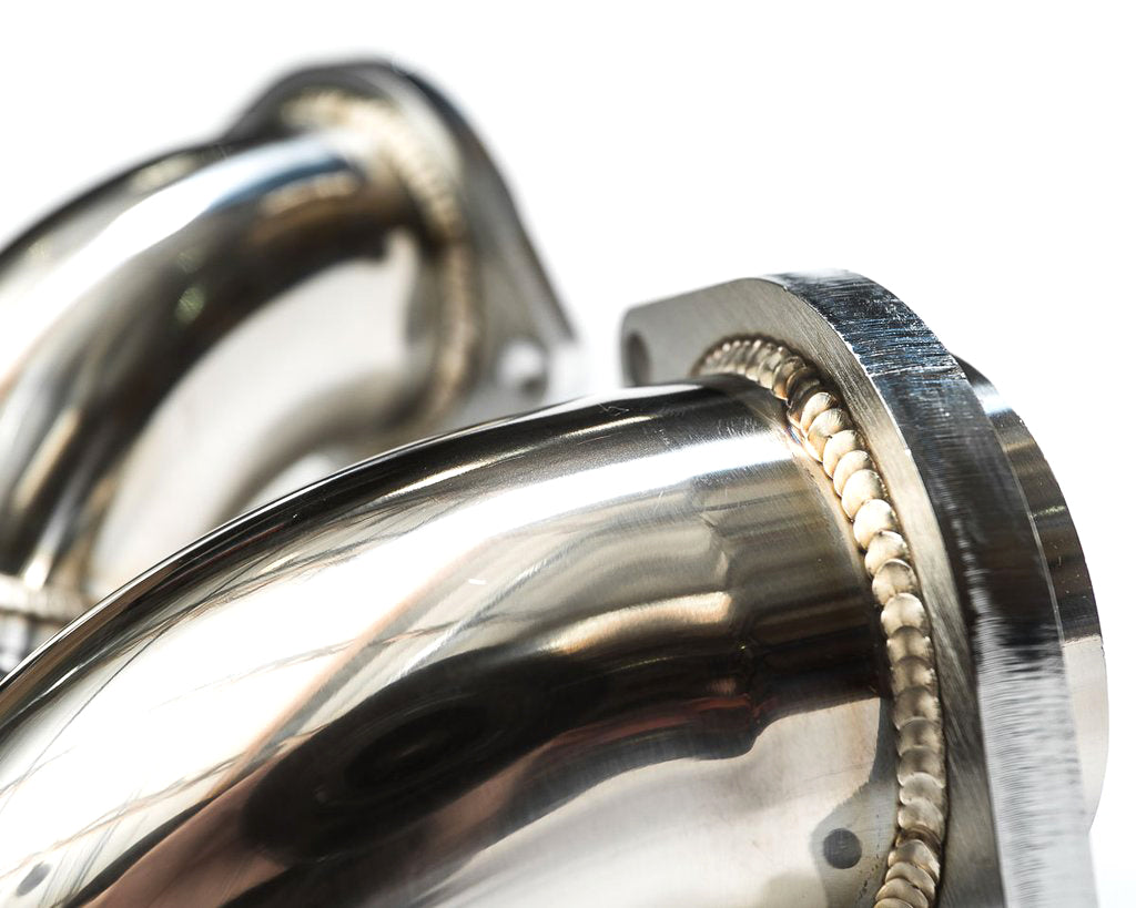 Agency Power BMW X5M X6M & X5/X6 xDrive50i 4.4L S63 N63 High-Flow Resonated Exhaust Downpipes - Catless/Decat Turbo Outlet Front Pipes, Test Pipes, 304 Stainless, V8 Twin Turbo Race Performance | AP-X6M-171