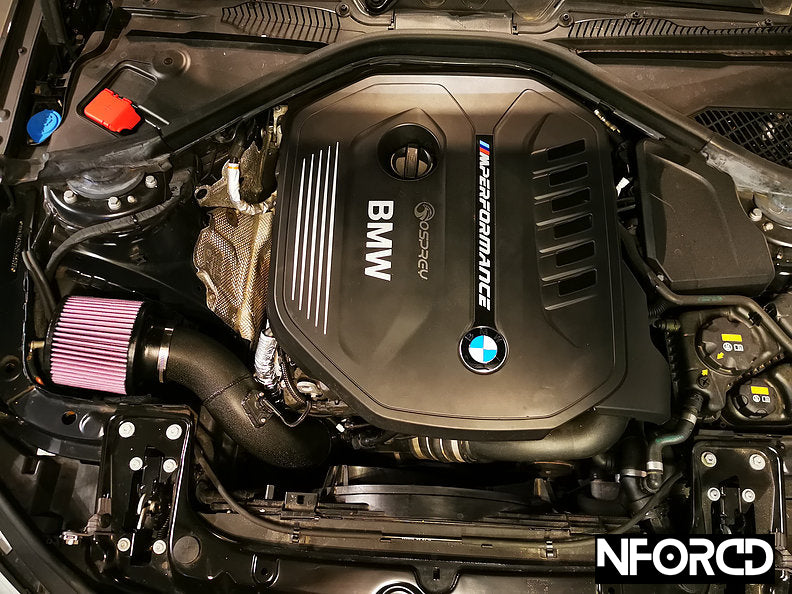 BMW B58 Cold Air Intake / Induction Kit – Osprey V2 Performance Turbo Intake Pipe (Aluminium) for M140i M240i M340i M440i M540i – Air Intake System Upgrade, Turbo Inlet Compatible, 1/2/3/4/5 Series 3.0L