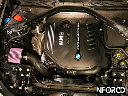 BMW B58 Cold Air Intake / Induction Kit – Osprey V2 Performance Turbo Intake Pipe (Aluminium) for M140i M240i M340i M440i M540i – Air Intake System Upgrade, Turbo Inlet Compatible, 1/2/3/4/5 Series 3.0L