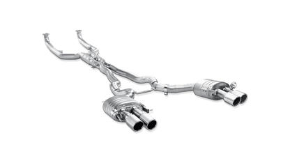 Akrapovic Evolution Line Titanium Cat-Back/Catback Exhaust for BMW M6 F12/F13 Coupe/Convertible (2012-2018) | Valved Switchable Resonated X-Pipe Performance Exhaust | S63 Twin-Turbo | ME-BM/T/5