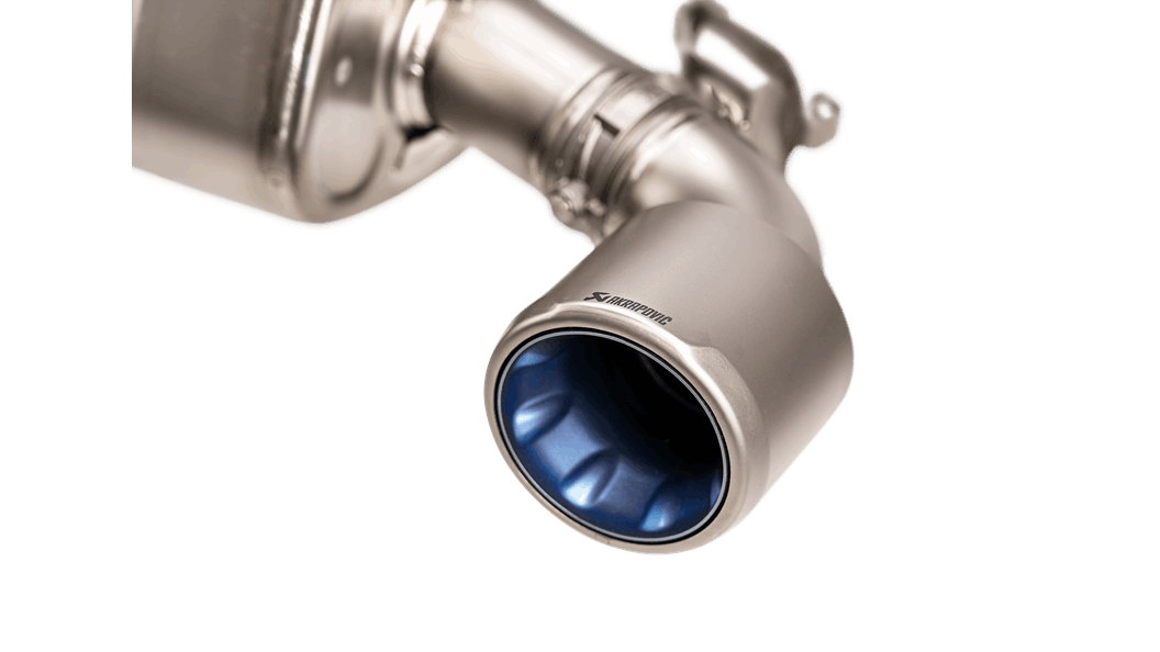 Akrapovic Titanium Performance Axle-Back Exhaust Rear Section Silencer/Back Box/Muffler for Toyota GR Supra A90 Mk5 MkV (2019+) | Slip-On Line S-TY/T/1H