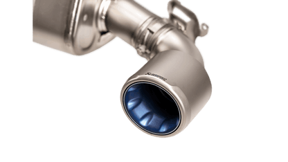 Akrapovic Titanium Performance Axle-Back Exhaust Rear Section Silencer/Back Box/Muffler for Toyota GR Supra A90 Mk5 MkV (2019+) | Slip-On Line S-TY/T/1H