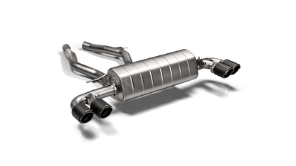 Akrapovic BMW Z4 M40i G29 B58 Titanium Axle-Back Exhaust with Carbon Tips - Slip-On Rear Silencer/Back Box, EU/ECE Road-Legal Type Approved, OPF/GPF/PPF Compatible (2019+) - Sports Performance Muffler Upgrade S-BM/T/9H