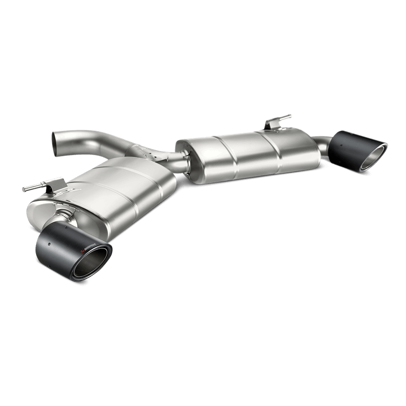 Akrapovic Titanium Axle-Back Exhaust Rear Section for VW Golf GTI Mk7/Mk7.5 Facelift 2017-2019 (2