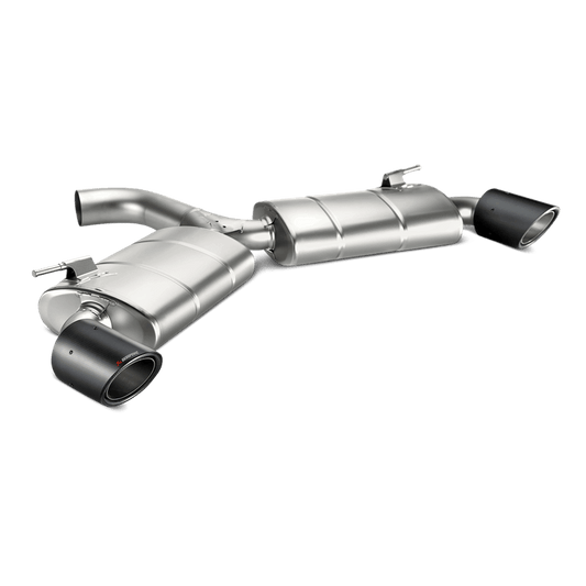 Akrapovic Titanium Axle-Back Exhaust Rear Section for VW Golf GTI Mk7/Mk7.5 Facelift 2017-2019 (2
