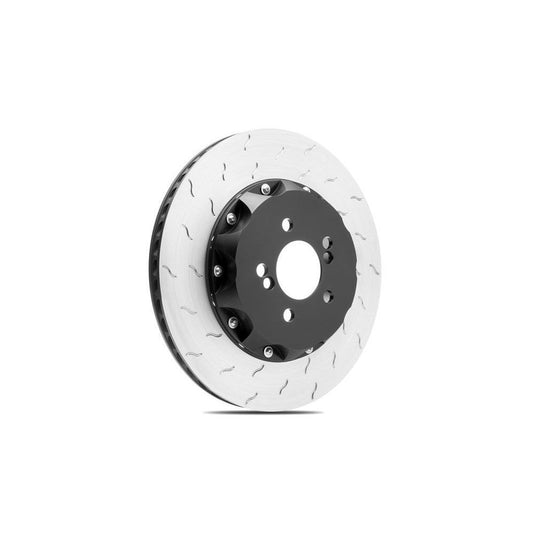 Alcon 370x25mm 2-Piece Semi-Floating Rear Brake Discs/Rotors (Pair) for BMW F80 M3, F82/F83 M4, F87 M2 & M2 Competition - Brembo Compatible Direct Bolt-On, Lightweight Performance OE Replacement F8X Track Upgrade