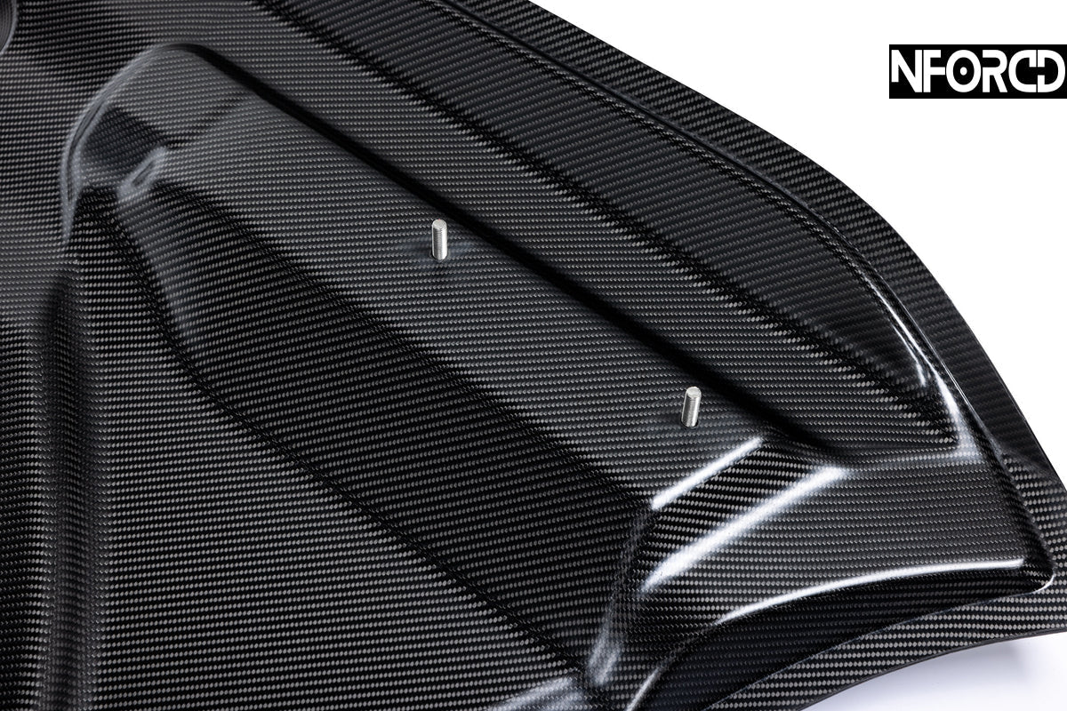Alpha-N (Alpha N) Carbon Fibre/Carbon Fiber Vented Bonnet Hood for BMW M2 G87 (2023+) – Heat Extractor Lightweight Replacement | S58 Cooling Performance Upgrade | Track & Motorsport Style Aftermarket Carbon Hood/Bonnet