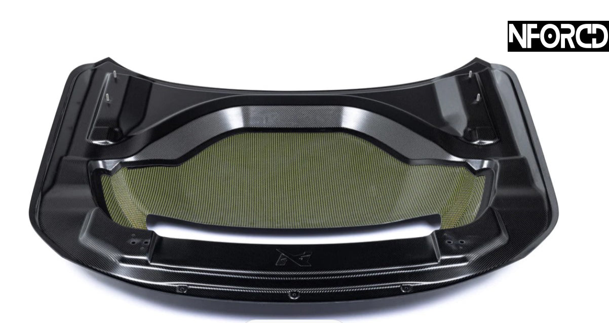 Alpha-N (Alpha N) Carbon Fibre/Carbon Fiber Vented Bonnet Hood for BMW M2 G87 (2023+) – Heat Extractor Lightweight Replacement | S58 Cooling Performance Upgrade | Track & Motorsport Style Aftermarket Carbon Hood/Bonnet