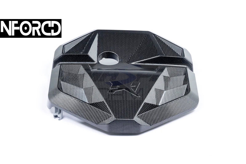 Alpha-N Performance Carbon Fibre Engine Bay Cover for BMW M2 G87 (S58) | Carbon Fiber Engine Shroud, Top Cover & Trim Panel | Underbonnet/Underhood Motor Cover Dress-Up Upgrade