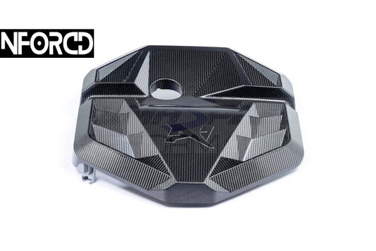 Alpha-N Performance Carbon Fibre Engine Bay Cover for BMW M2 G87 (S58) | Carbon Fiber Engine Shroud, Top Cover & Trim Panel | Underbonnet/Underhood Motor Cover Dress-Up Upgrade