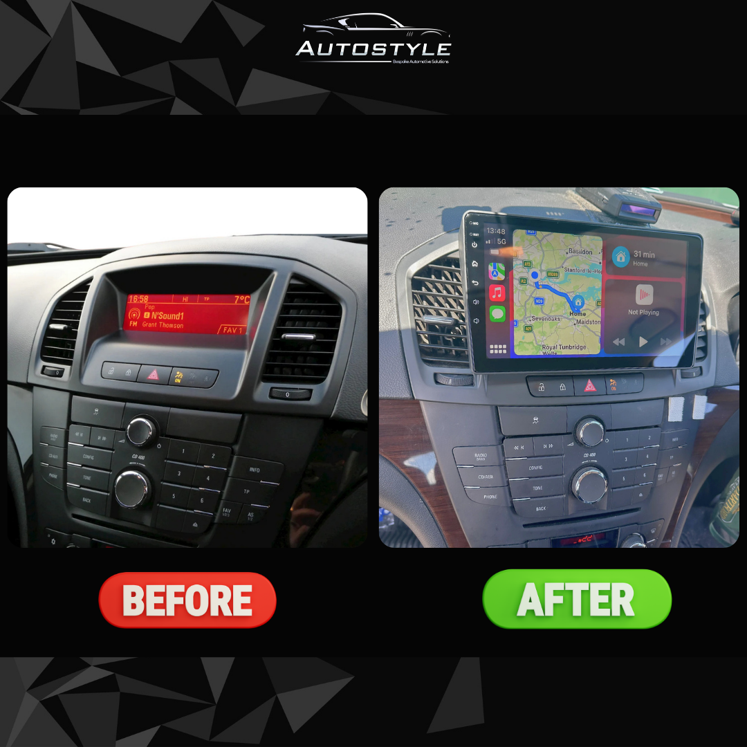 Vauxhall Insignia Apple Carplay / Android Auto 9" Stereo Upgrade 2009-2013