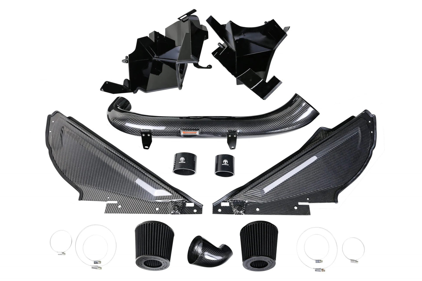ARMASPEED BMW G80 M3 & G82 M4 (Competition) S58 Carbon Fibre (Carbon Fiber) Intake System 2021+ - Cold Air Induction Kit/Airbox, High-Flow Ram Air, Turbo Intake Pipes, Bolt-On Plug-and-Play, No Tuning Required