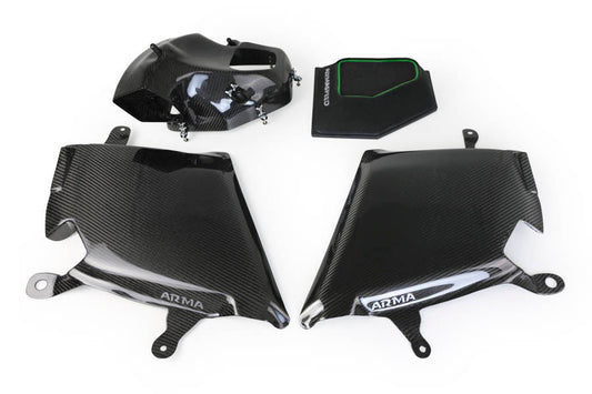 Armaspeed Carbon Fibre (Carbon Fiber) Cold Air Intake for BMW 5 Series G30/G31 530i/530ix B48 & 540i/540ix B58 â€“ Sealed Carbon Airbox Induction Kit, Direct Bolt-On (2017+)
