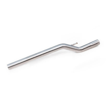 Audi A1 1.4 TFSI 122PS S Line (8X, 2010-2018) Front Silencer/Primary Resonator Delete Pipe, Centre/Mid Pipe Straight Exhaust Upgrade 2" (50.8mm), Bolt-On Cat-to-Mid Box, Fits