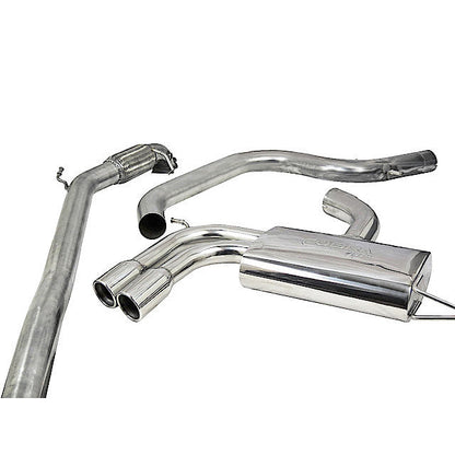 Audi A3 8P (2003-2012) 2.0 TFSI 2.0T FWD/2WD 3 Door/3dr Turbo-Back Exhaust