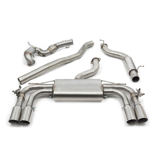 Cobra Exhausts - Audi S3 (8V) 3 Door (Valved) (13-18) Turbo Back Performance Exhaust