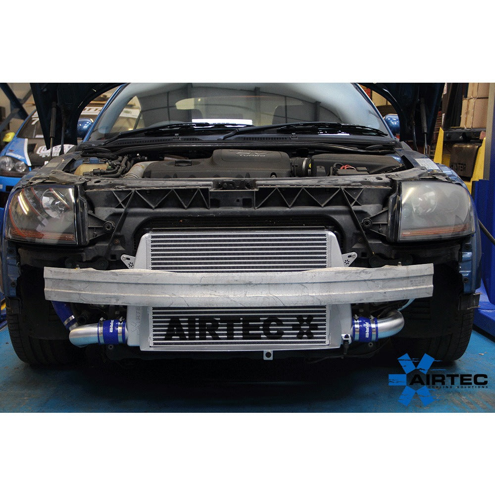 AIRTEC Motorsport Front Mount Intercooler Kit for Audi TT 225 1.8T Mk1 (8N) - Performance FMIC Upgrade with Alloy Hard Pipes & Silicone Hoses