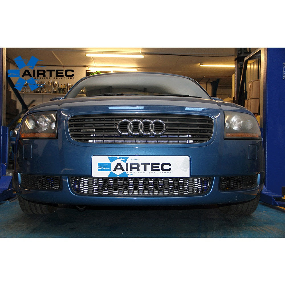 AIRTEC Motorsport Front Mount Intercooler Kit for Audi TT 225 1.8T Mk1 (8N) - Performance FMIC Upgrade with Alloy Hard Pipes & Silicone Hoses