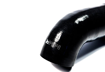 MMR Performance BMW B58 F-Series Silicone Turbo Inlet Hose - Airbox-to-Turbo Intake/Induction Pipe Boot (Bellows/Accordion Delete) - Fits M140i M240i 340i 440i (F20 F21 F22 F23 F30 F31 F32 F36) - High-Flow Smooth-Bore Air Intake Tube Coupler