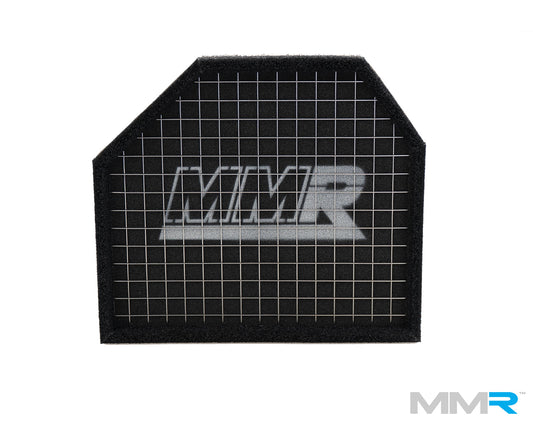 MMR Performance Elite Series Panel Air Filter for BMW B58 B48 - M140i M240i 340i 440i F20 F21 F22 F23 F30 F31 F32 F33 - High-Flow Washable Reusable Foam OEM Replacement F-Series 1 2 3 4 Series