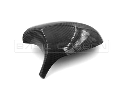 Basic Carbon BMW E92 LCI M Style Carbon Fibre Wing Mirror Covers/Caps (Pair) - 3 Series Coupe 2010-2013, OEM Fit Gloss Replacement - BC99948
