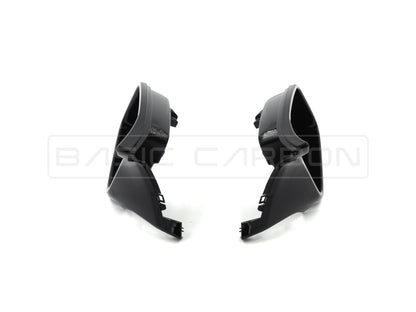 Basic Carbon BMW F20 F21 F22 F23 F30 F31 F34 F35 F32 F33 F36 F87 M2 & i3 i01 Carbon Fibre Complete Wing Mirror Housing - 6-Piece OEM Replacement Pair - UV Gloss - Fits M135i, 335i