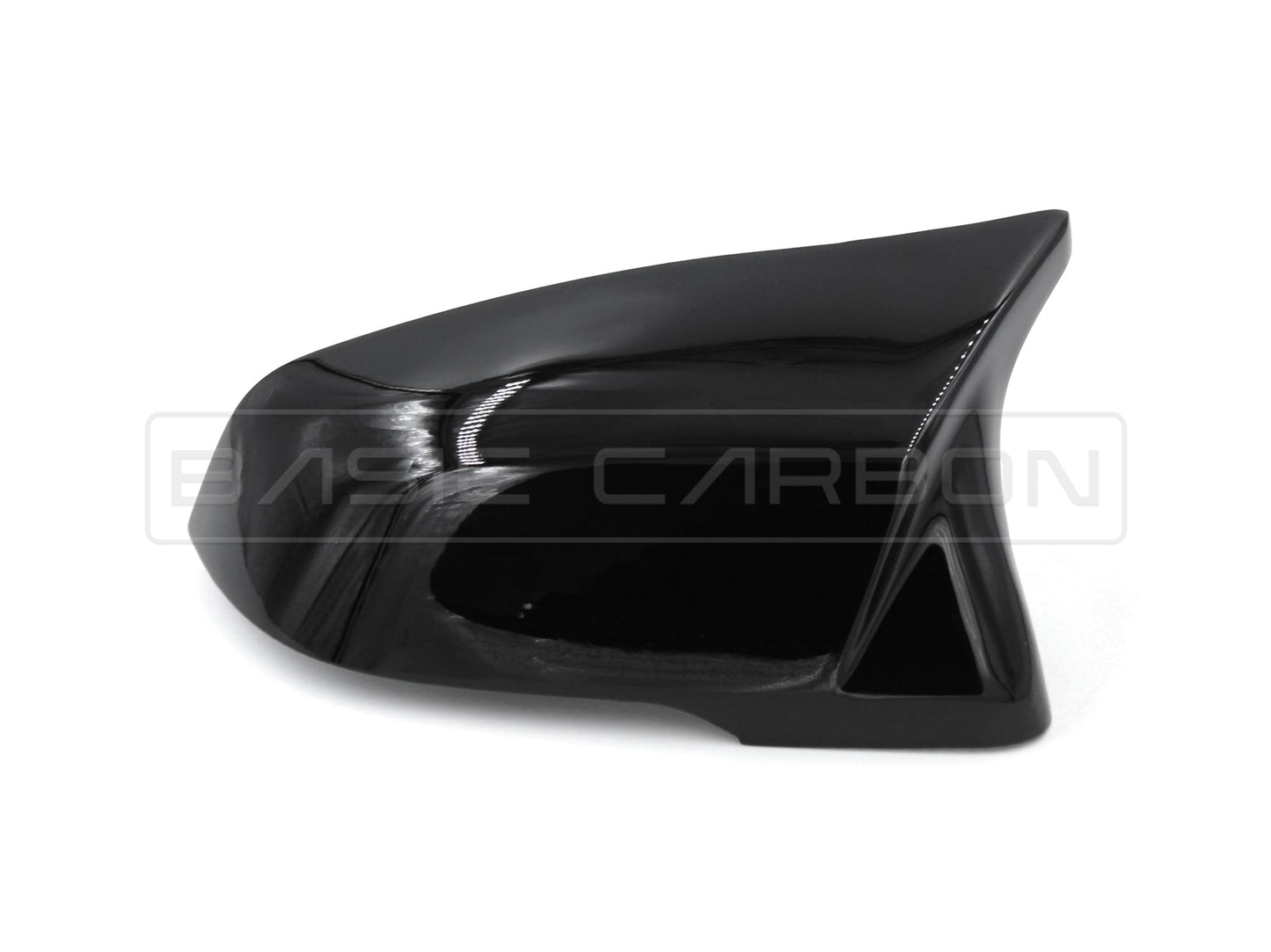 Basic Carbon M Style Mirror Covers for BMW F40 1 Series (M135iX), F44/F46 2 Series, Z4 G29, X1 F48/F49, X2 F39 & Toyota Supra A90 | Real Carbon Fibre or Gloss Black | Direct OEM Replacement Caps