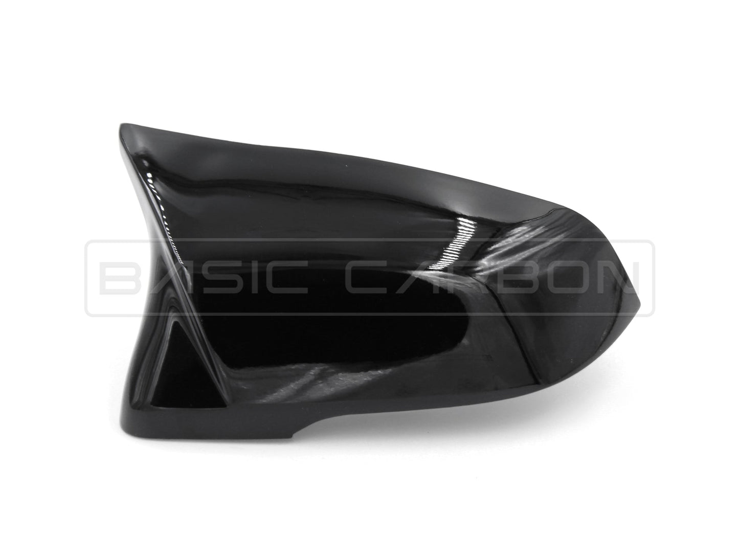 Basic Carbon M Style Mirror Covers for BMW F40 1 Series (M135iX), F44/F46 2 Series, Z4 G29, X1 F48/F49, X2 F39 & Toyota Supra A90 | Real Carbon Fibre or Gloss Black | Direct OEM Replacement Caps