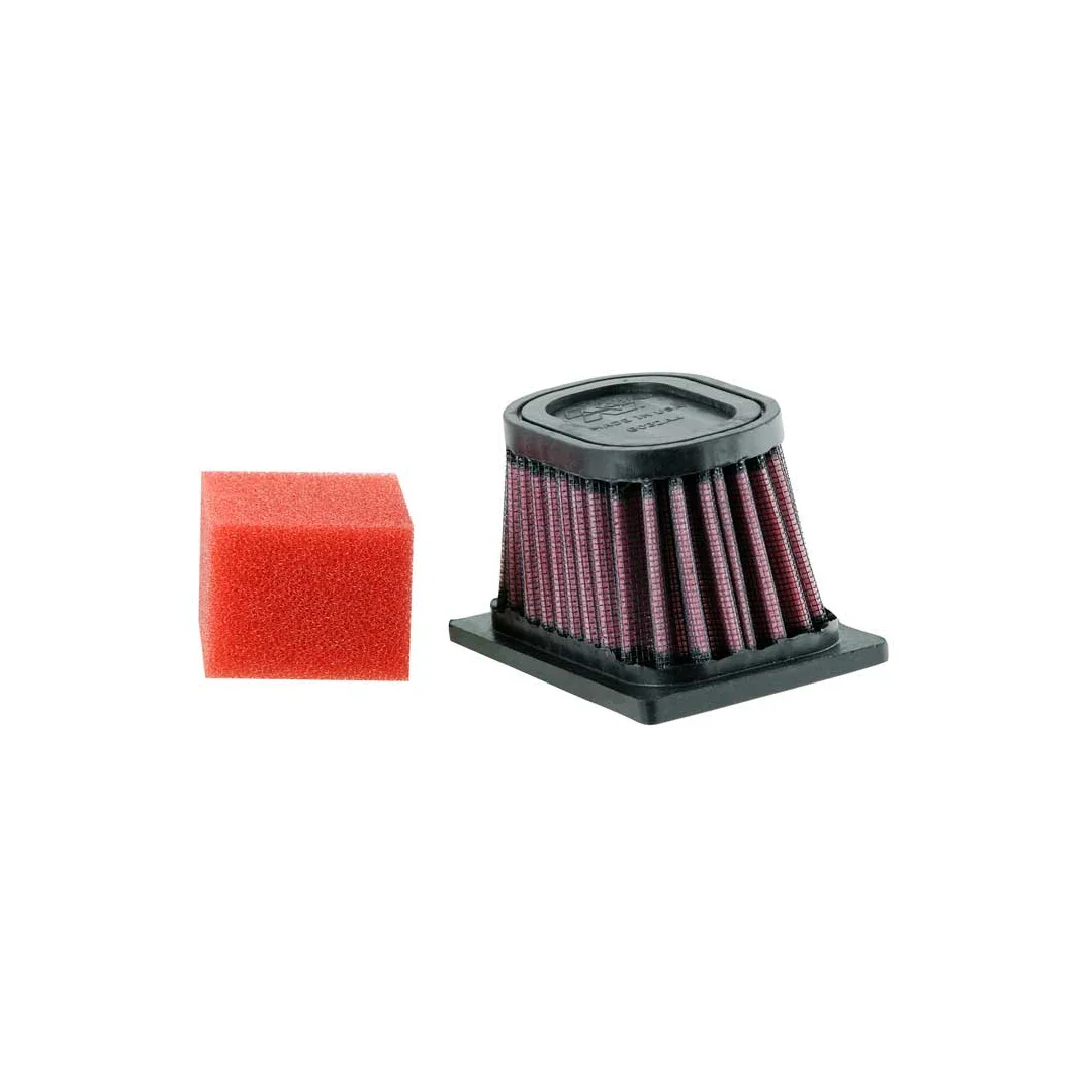 K&N BM-6501 High-Flow Performance Motorcycle Air Filter for BMW F650GS 2001-2014, Washable, Reusable, OEM Drop-In Fit
