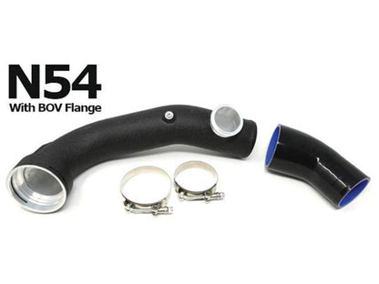 Burger Motorsports BMS BMW N54 Aluminium Charge Pipe w/ TiAL BOV Flange â€“ E82/E88 135i, 1M, E90/E91/E92/E93 335i/335is, E60/E61 535i â€“ Direct-Fit Upgrade
