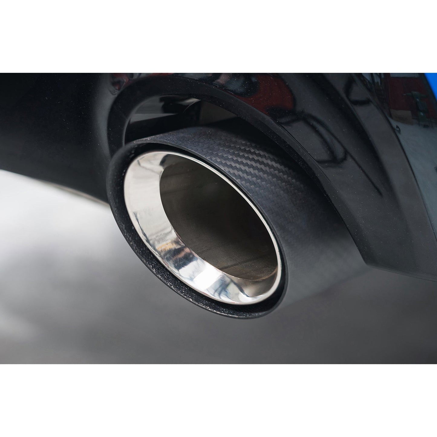 BMW X2 M35i F39 & M135i F40 xDrive Carbon Fibre Exhaust Tips 114.3mm (4.5") - OEM/M Performance Style Slip-On Push-Fit Tailpipe Trims (Pair) - Direct Replacement for 18309488764 - B48 End Pipes by Cobra Sport