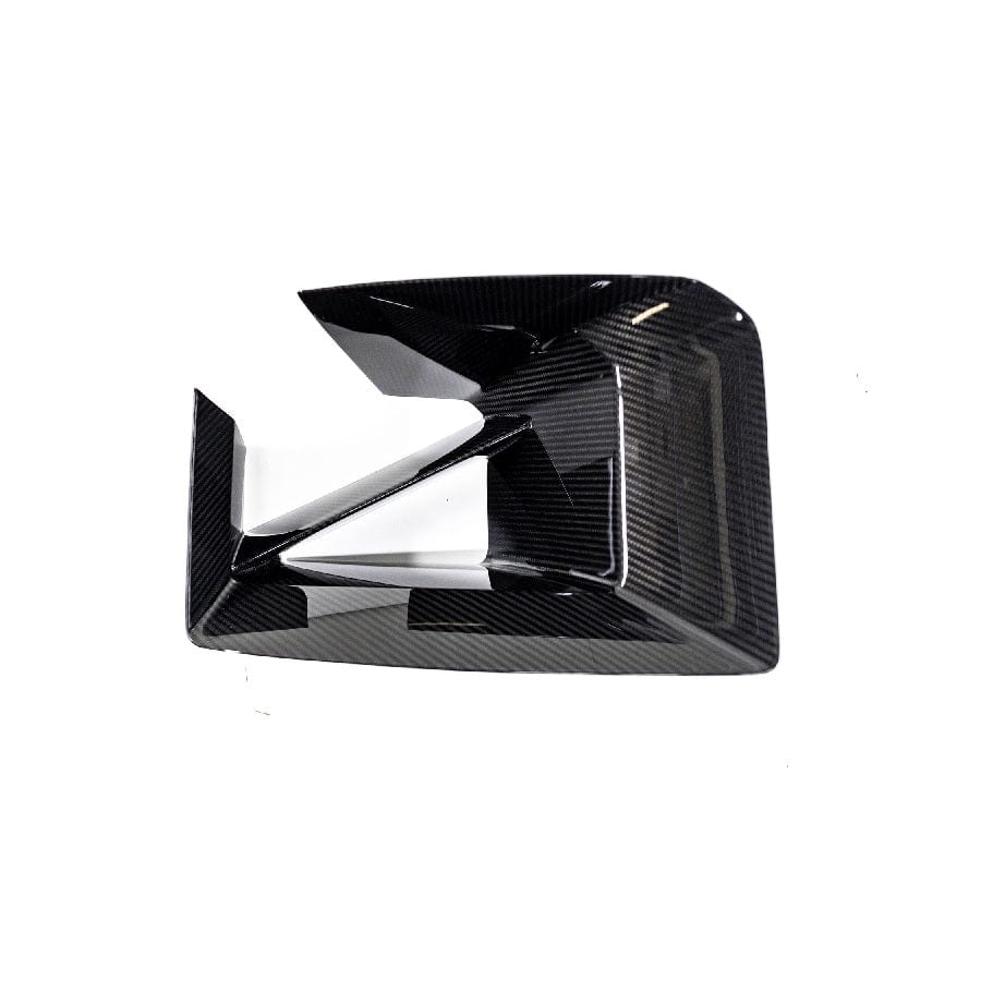Genuine BMW M2 G87 Carbon Fibre Front Air Intake Duct / Air Inlet Scoop RH Driver Side (Right-Hand, UK) 2023+ OEM 51115A44F42 – Brake Cooling Air Guide Front Bumper Vent S58 M Performance Style